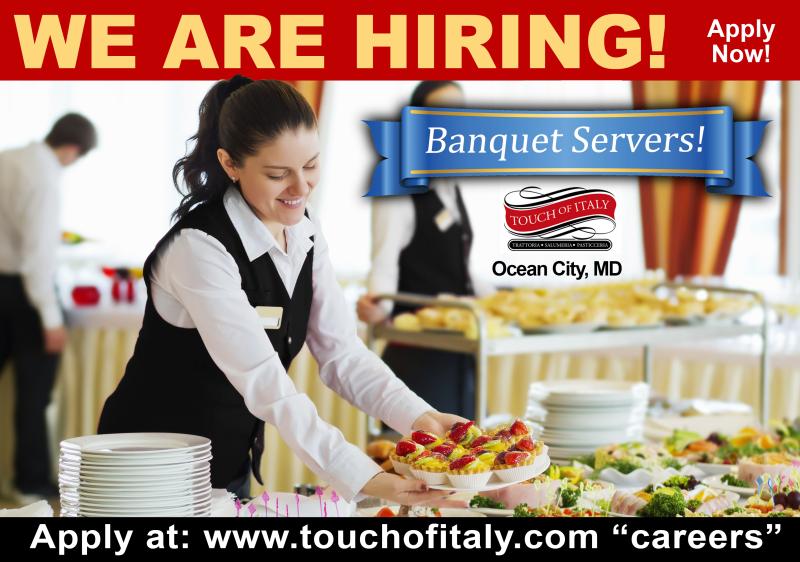 banquet server jobs